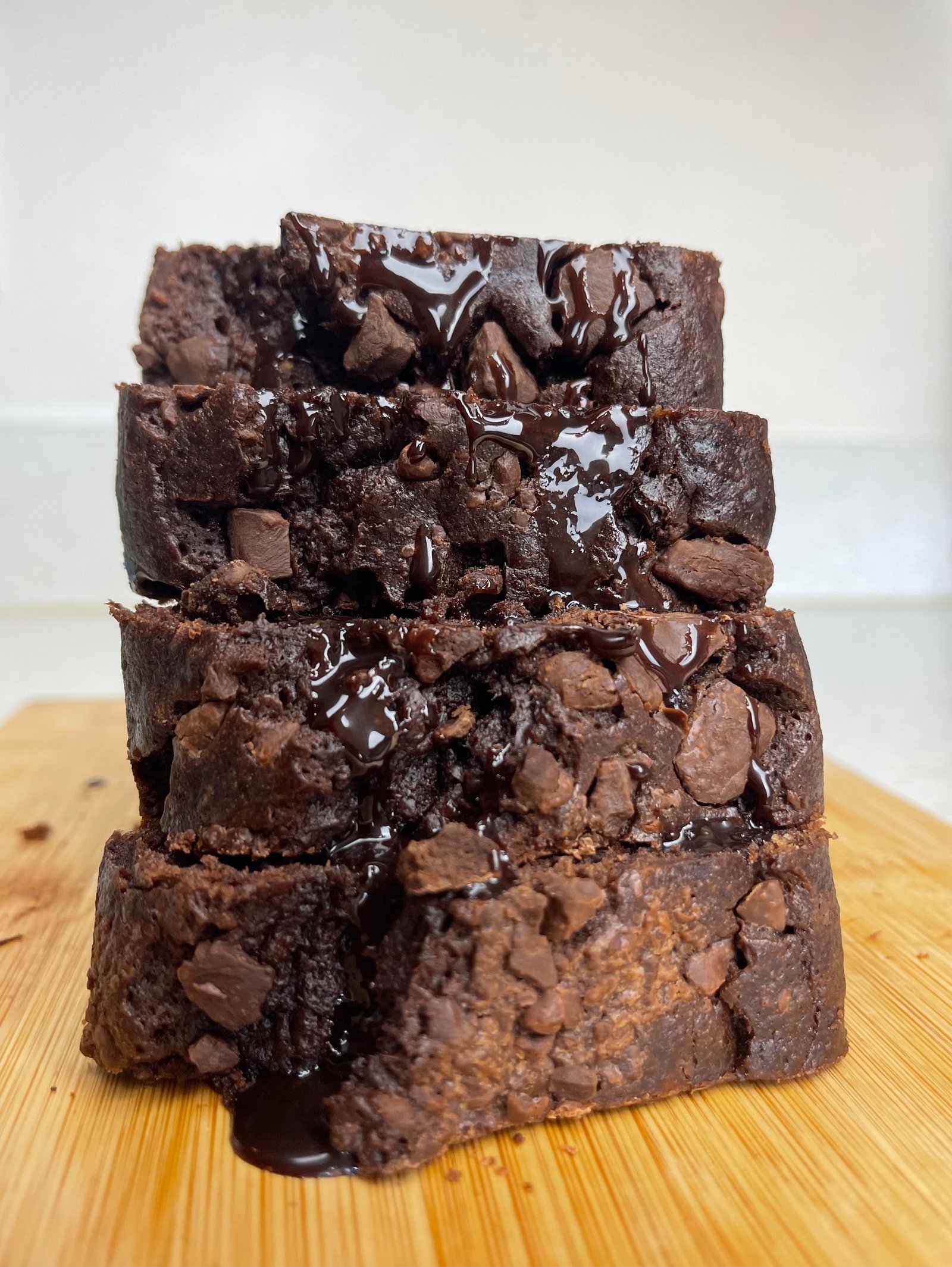 Triple Chocolate Banana Loaf