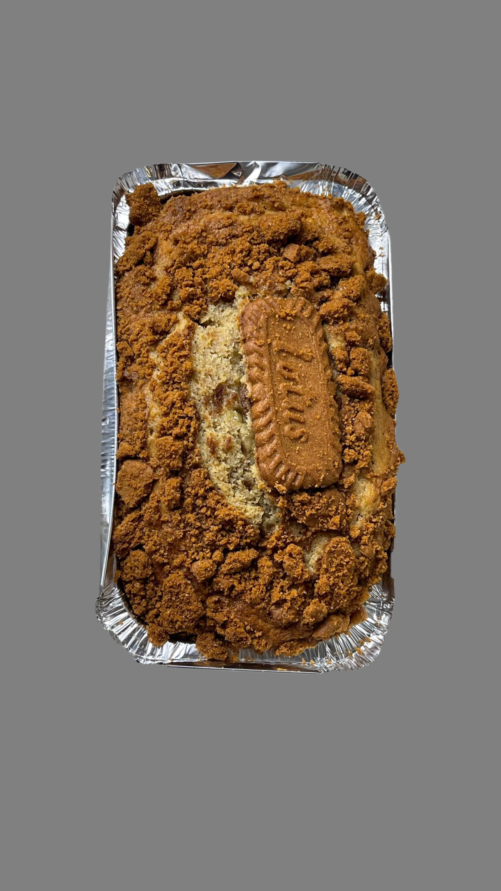 Lotus Biscoff Banana Loaf